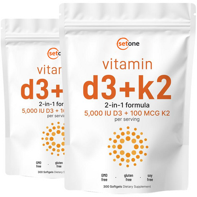 Setone™ Vitamin D3 K2 5000IU